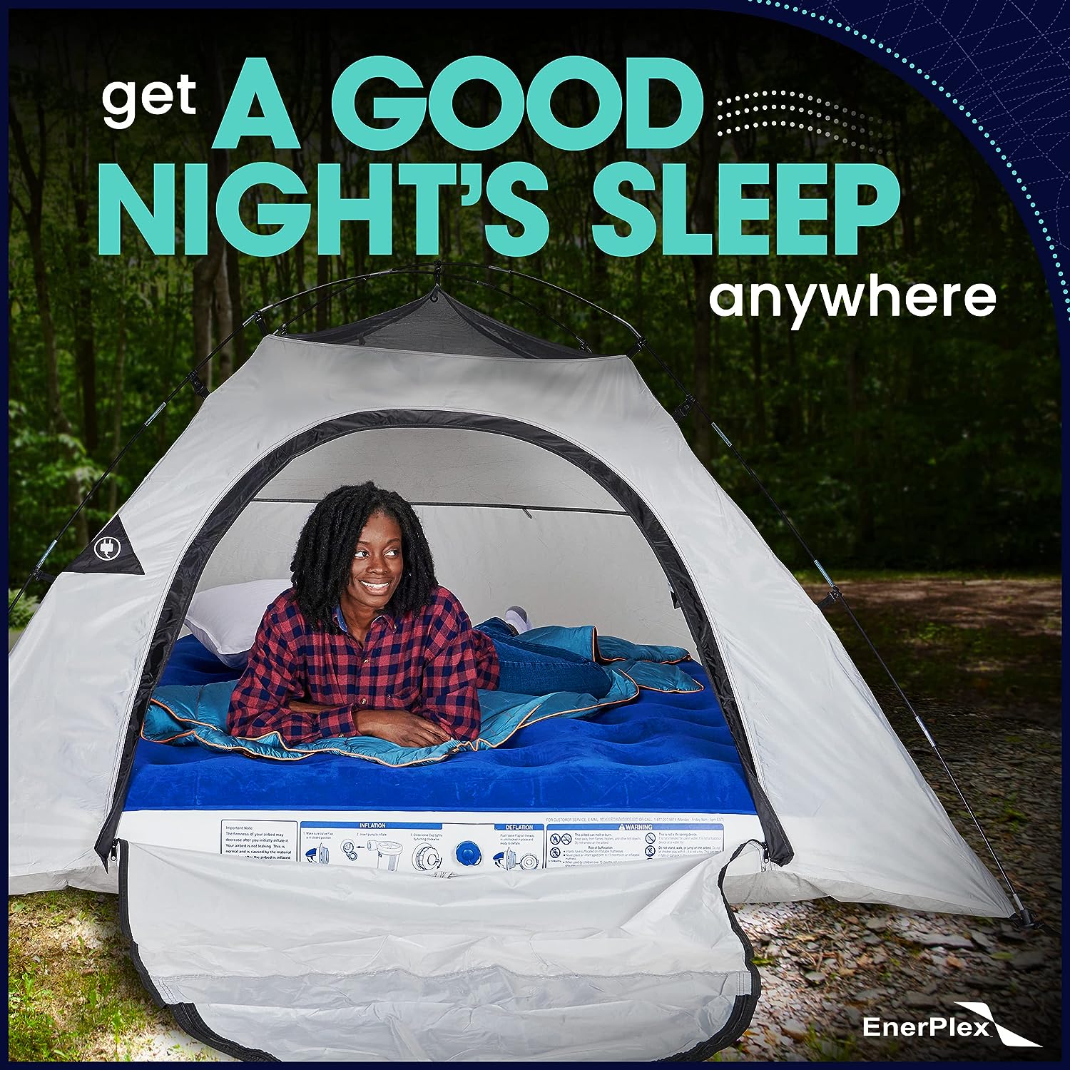 Unveiling the EnerPlex Never-Leak Camping Series Airbed